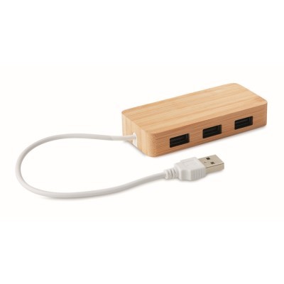 Hub USB de 3 puertos publicitario